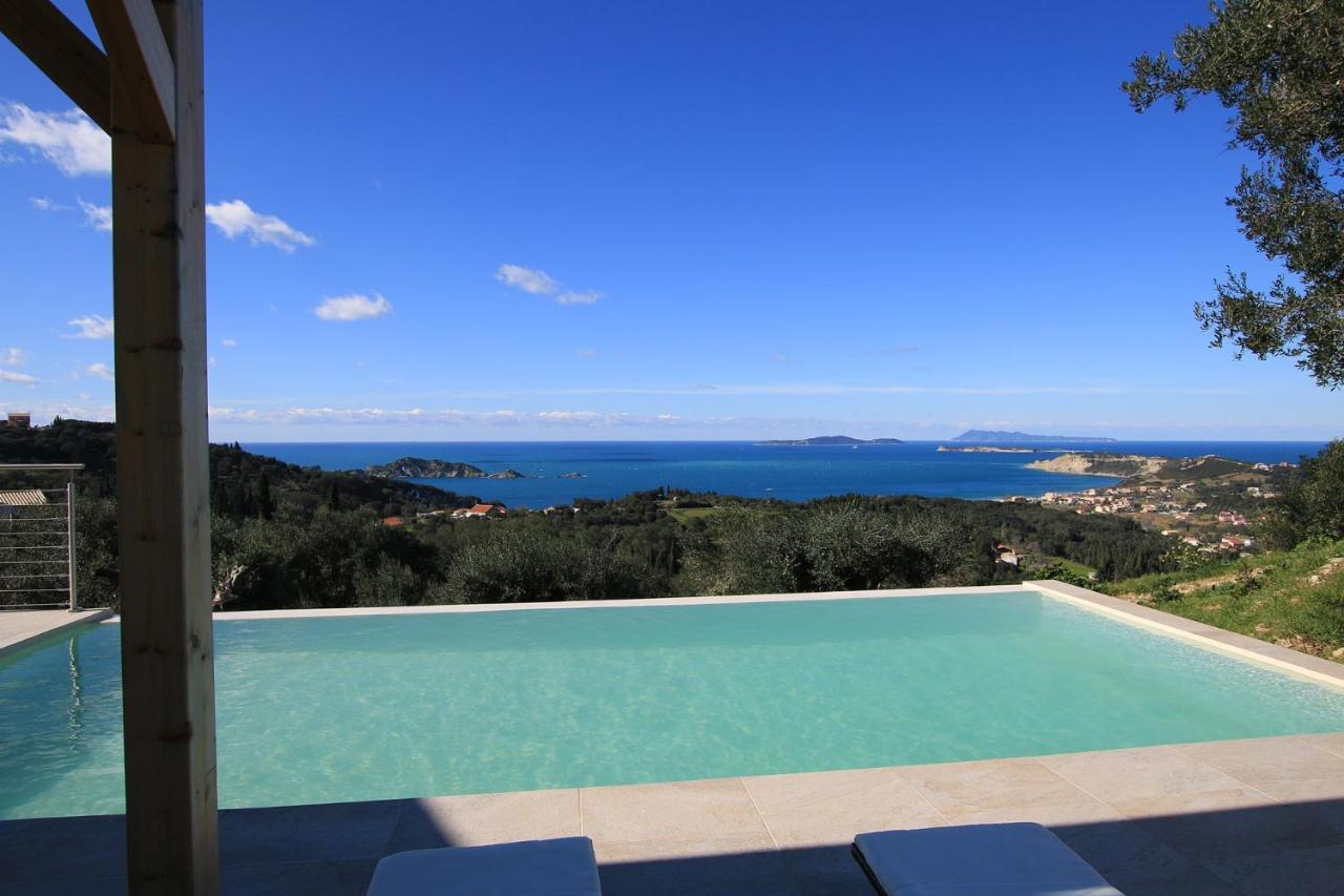 Sunset Sea View Villa 3 アギオス・ゲオルギオス・パゴン エクステリア 写真